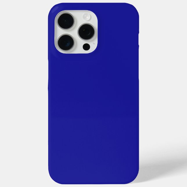 Funda De Case-Mate Para iPhone Azul cobalto (Reverso )