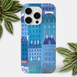 Funda Para iPhone 15 Pro Azul de París