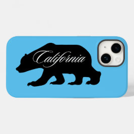 Funda Para iPhone 14 De Case-Mate Azul del oso estatal de California