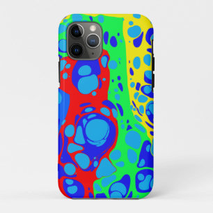 Funda Para iPhone 11 Pro Azul - Diseño moderno, abstracto