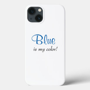 Funda Para iPhone 13 Azul Es Mi Color Dicho Monísimo 