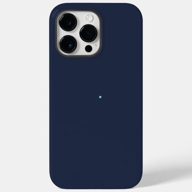 Funda De Case-Mate Para iPhone Azul marino (Reverso )