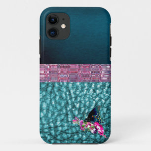 Funda Para iPhone 11 Azul mariposa iphone 5/5s-Diseño 2