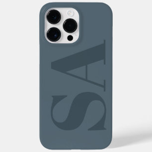 Funda Para iPhone 14 Pro Max De Case-Mate Azul Polvoriento Rústico Acuarela Minimalista Cont