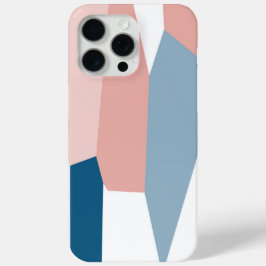 Funda Para iPhone 15 Pro Max Azul rosa y blanco