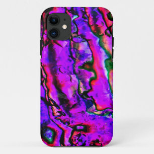 Funda Para iPhone 11 Azul rosado rosado rosado irlandés, hermoso