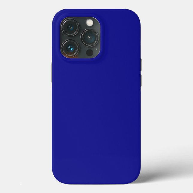 Funda De Case-Mate Para iPhone Azul sólido (Reverso )