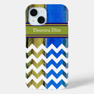 title_seo2 azul verde Monogramado Chevron Stripes