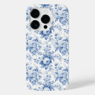 Funda Para iPhone 14 Pro De Case-Mate Azul vintage floral