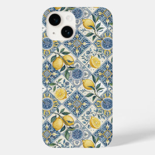Funda Para iPhone 14 De Case-Mate Azulejo Francés País Amarillo Limón