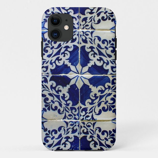Funda De Case-Mate Para iPhone Azulejos, Portuguese Tiles (Reverso)