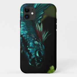 Funda Para iPhone 11 Azure Betta Fish