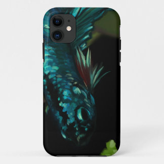 Funda Para iPhone 11 Azure Betta Fish