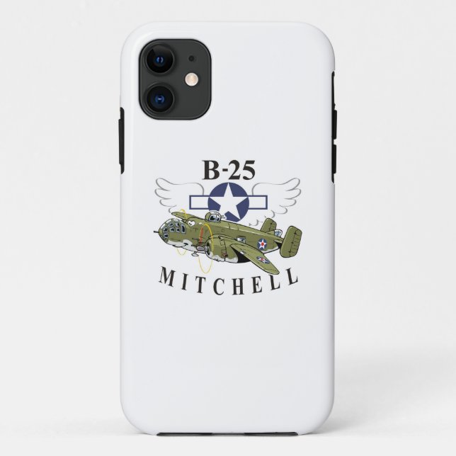 Funda De Case-Mate Para iPhone B-25 Mitchell (Reverso)