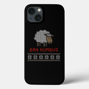 Funda Para iPhone 13 Baa Humbug Navidades Sheep