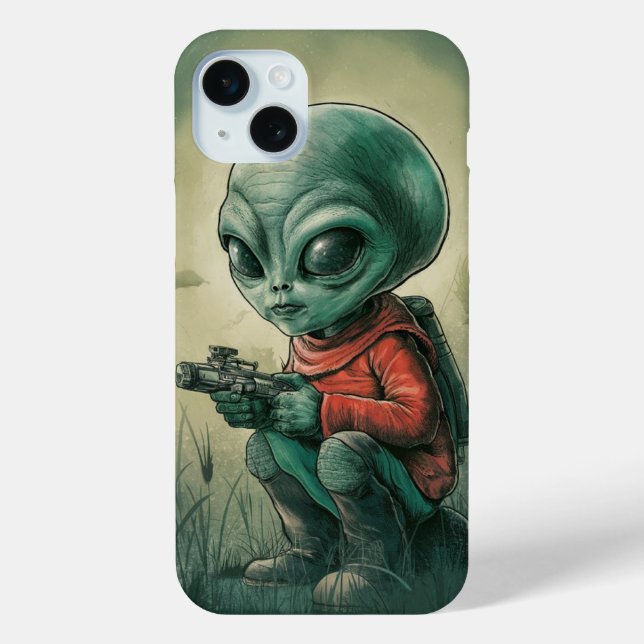 Funda De Case-Mate Para iPhone Baby Alien (Reverso )