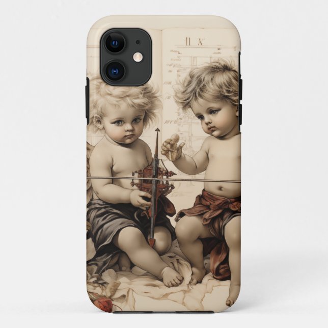 Funda De Case-Mate Para iPhone Baby Cherubs (Reverso)
