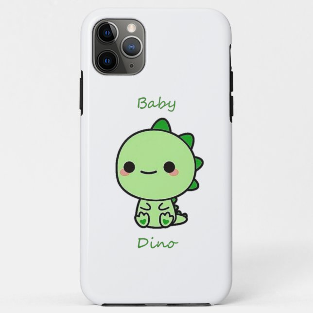 Funda De Case-Mate Para iPhone Baby Dino (Reverso)