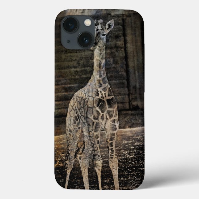 Funda De Case-Mate Para iPhone Baby Giraffe (Reverso)