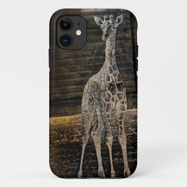Funda De Case-Mate Para iPhone Baby Giraffe (Reverso)