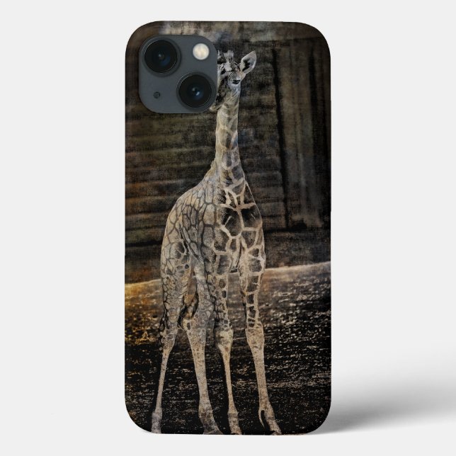 Funda De Case-Mate Para iPhone Baby Giraffe (Reverso)