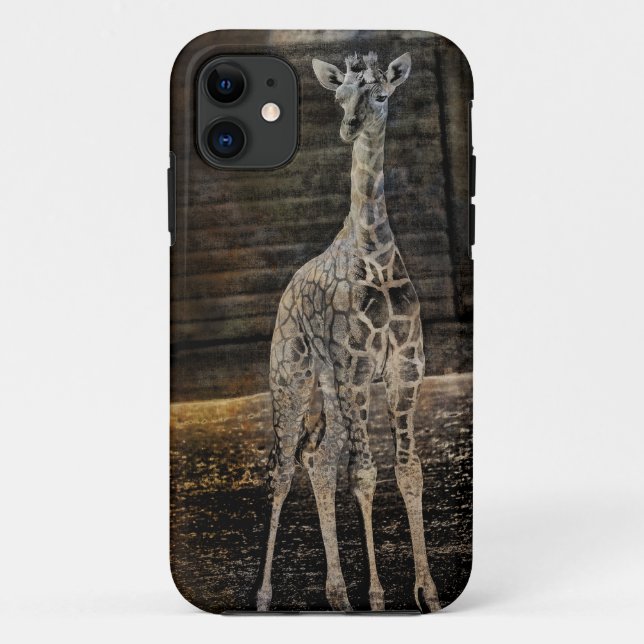 Funda De Case-Mate Para iPhone Baby Giraffe (Reverso)