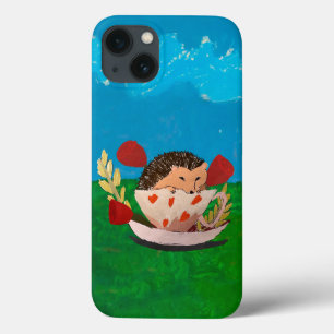 Funda Para iPhone 13 Baby Hedgehog