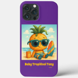 Funda Para iPhone 13 Pro Max Baby TropiCool Tony - Pineapple Empire