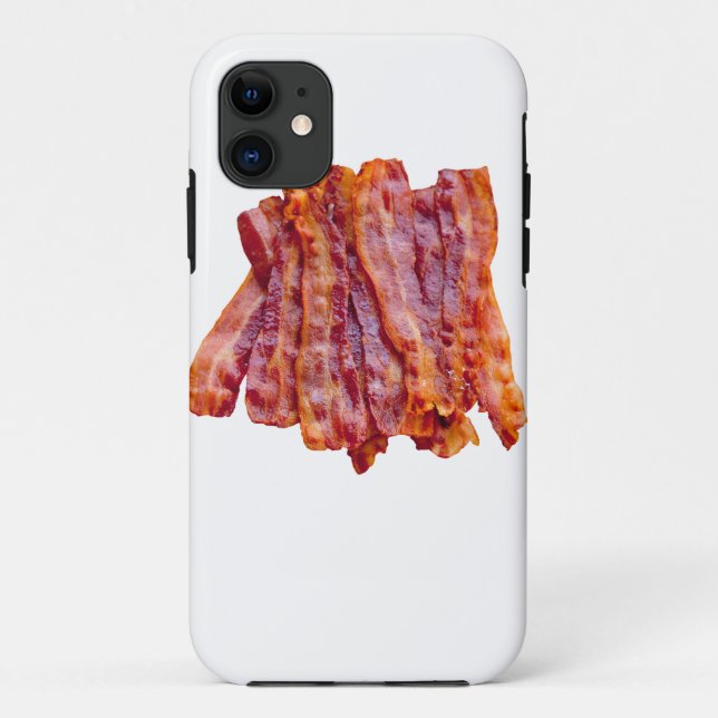 Funda De Case-Mate Para iPhone Bacon Bacon Bacon (Reverso)