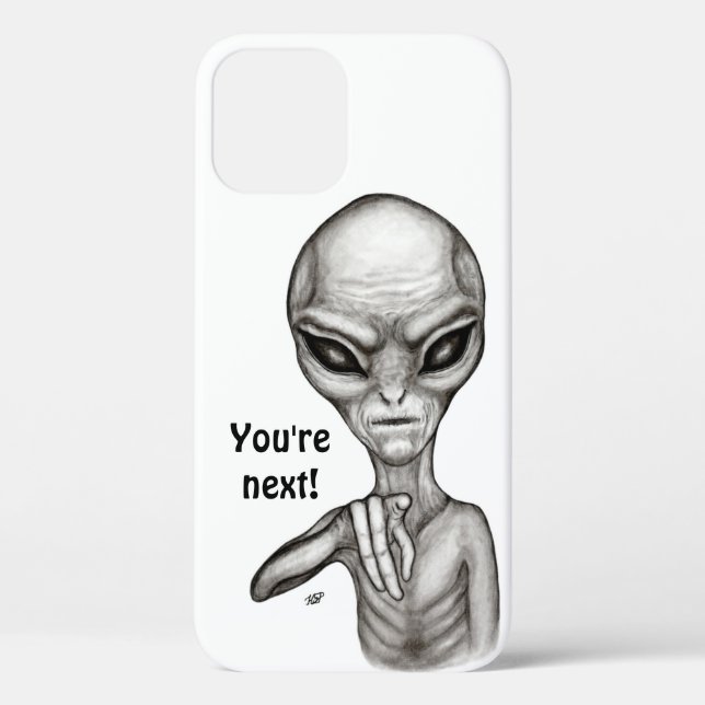 Funda De Case-Mate Para iPhone Bad Alien , You're next ! (Reverso )