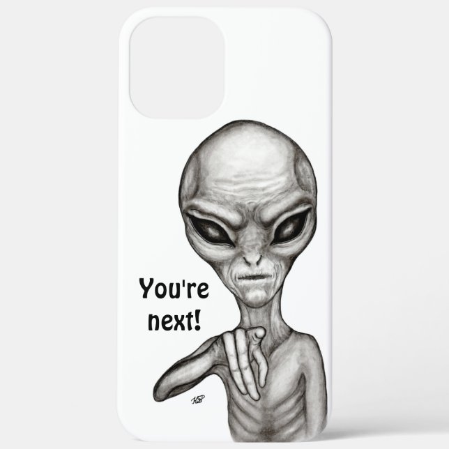 Funda De Case-Mate Para iPhone Bad Alien , You're next ! (Reverso )