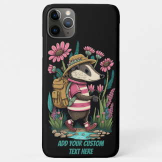 Funda Para iPhone 11 Pro Max Badger viajero en Personalizado de Cottagecore de