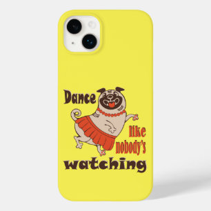 Funda Para iPhone 14 Plus De Case-Mate Baila como nadie ve a la chica Pug Dog