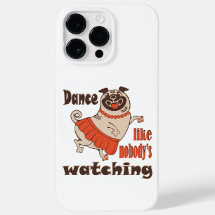 Funda Para iPhone 14 Pro Max De Case-Mate Baila como nadie ve a la chica Pug Dog