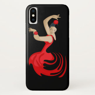 Funda Para iPhone X Bailarín de flamenco gitano