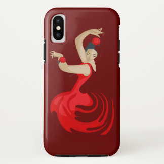 Funda Para iPhone X Bailarín de flamenco gitano
