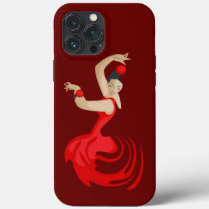 Funda Para iPhone 13 Pro Max Bailarín de flamenco gitano