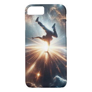 Funda Para iPhone 8/7 Bailarín en acción, Ai, acción en galaxia
