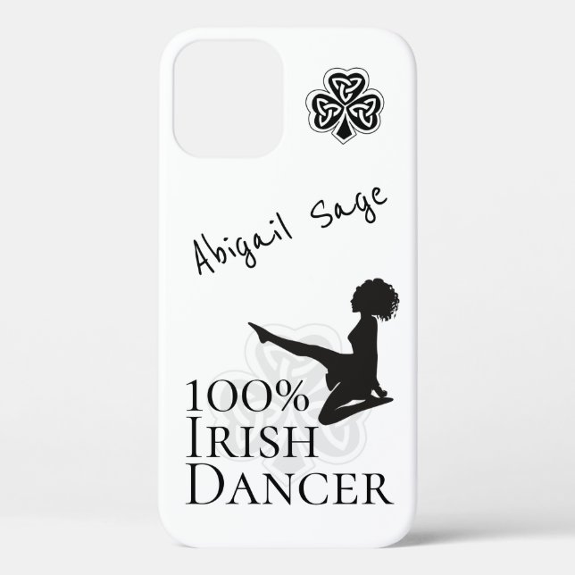 Funda De Case-Mate Para iPhone Bailarina 100% de danza irlandesa suave de zapatos (Reverso )
