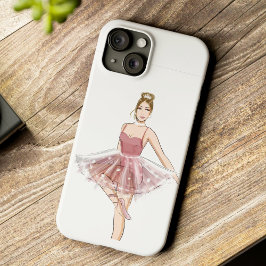 Funda Para iPhone 14 De Case-Mate bailarina de ballet, boceto de moda,