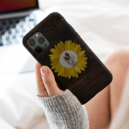 Funda Para iPhone 13 Pro Max Bailarina de ballet girasol amarillo