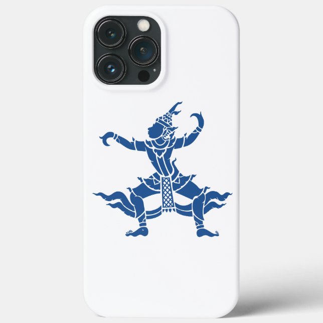 Funda De Case-Mate Para iPhone Bailarina tailandesa ⚠ ⚠ Rótulo tailandés (Reverso )