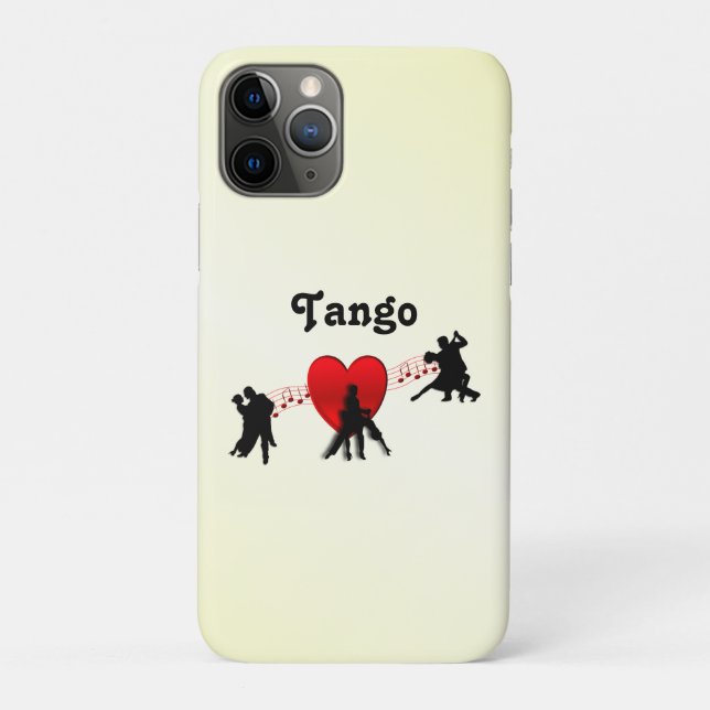 Funda De Case-Mate Para iPhone Bailarinas de tango (Reverso)