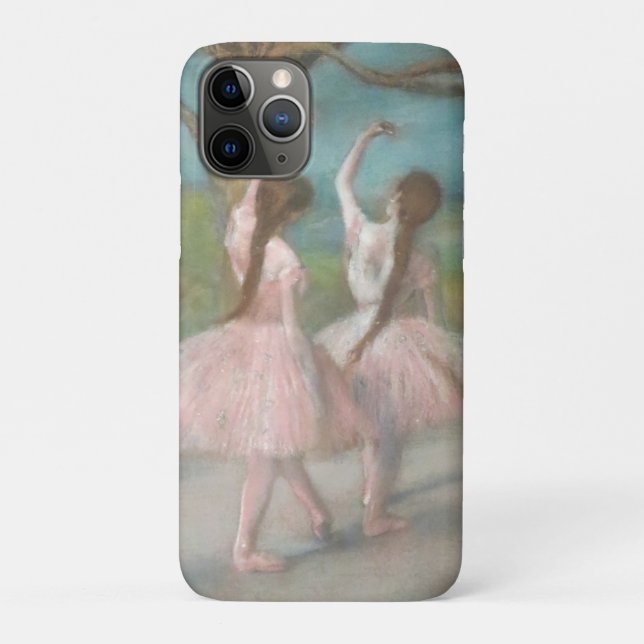 Funda De Case-Mate Para iPhone Bailarinas en rosa Edgar Degas (Reverso)