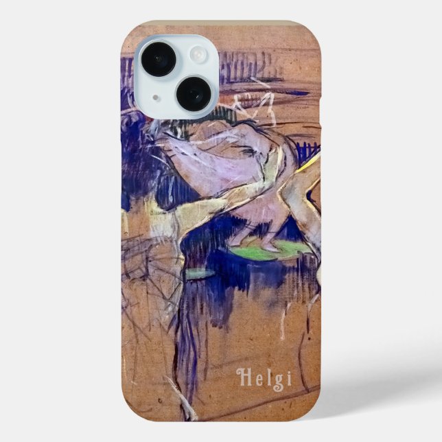 Funda De Case-Mate Para iPhone Bailarines de Toulouse Lautrec (Reverso )