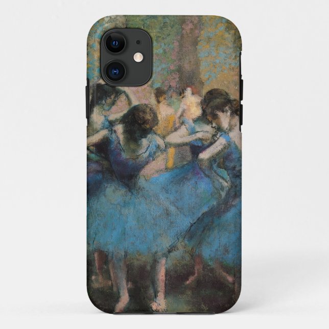 Funda De Case-Mate Para iPhone Bailarines en azul (Reverso)