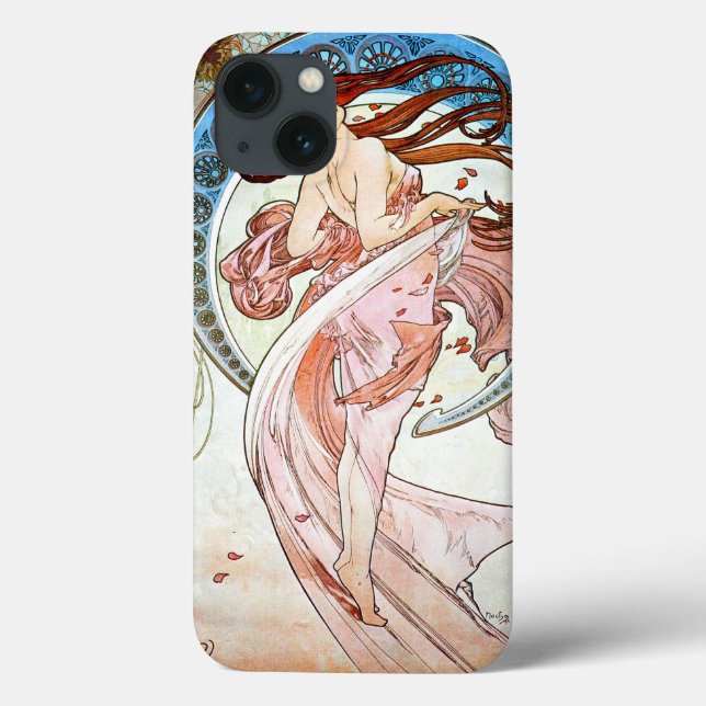 Funda De Case-Mate Para iPhone Baile Alphonse Mucha (Reverso)
