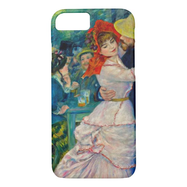 Funda De Case-Mate Para iPhone Baile en Bougival Pierre Renoir (Reverso)