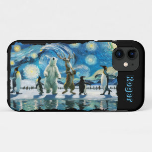 Funda Para iPhone 11 Baile en línea del Ártico personalizable