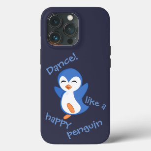 Funda Para iPhone 13 Pro Baile lindo como un pingüino feliz